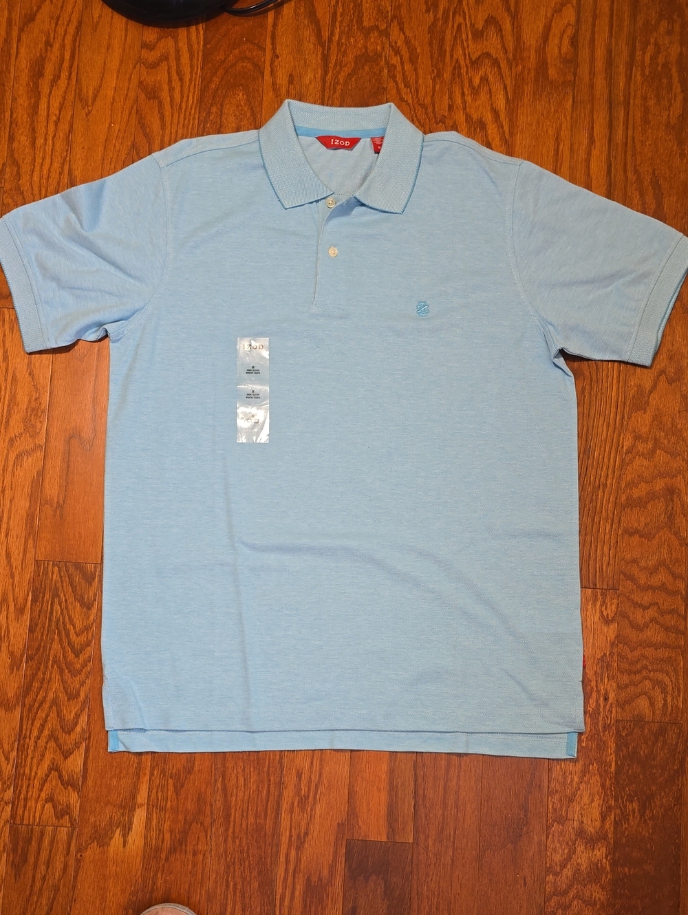 Izod Men's Aqua Polo Shirt